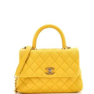 Chanel Coco Top Handle Bag Quilted #231096C47B